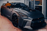 2009-2016 Nissan GTR R35 CBA  DBA LII Style Carbon Fiber Hood