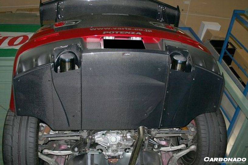 2008-2016 Mitsubishi Evolution EVO 10 X VRS Style Carbon Fiber Rear Diffuser