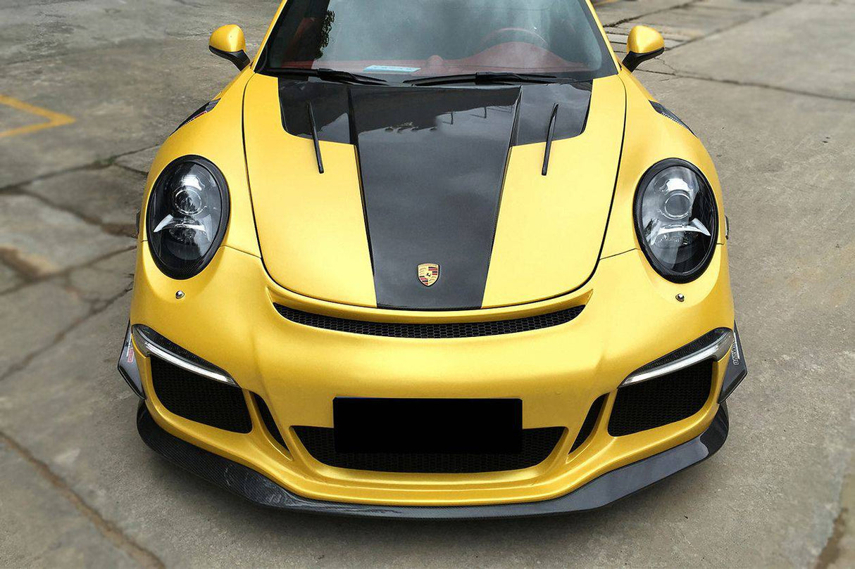 2013-2019 Porsche 911 991.1 991.2 Carrera 4 4S Turbo Targa  GT3 Convert MG Style Carbon Fiber Hood