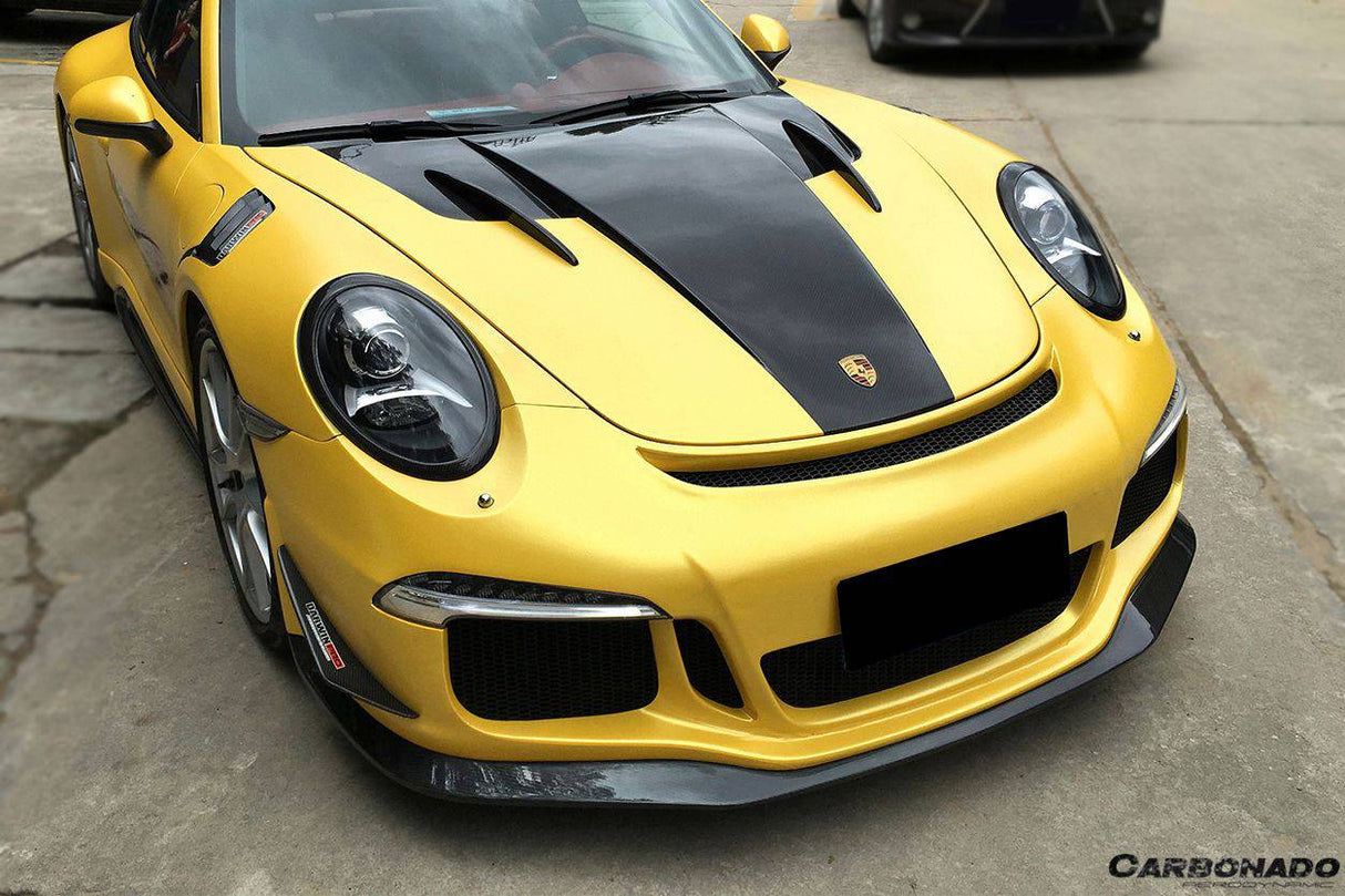 2013-2019 Porsche 911 991.1 991.2 Carrera 4 4S Turbo Targa  GT3 Convert MG Style Carbon Fiber Hood