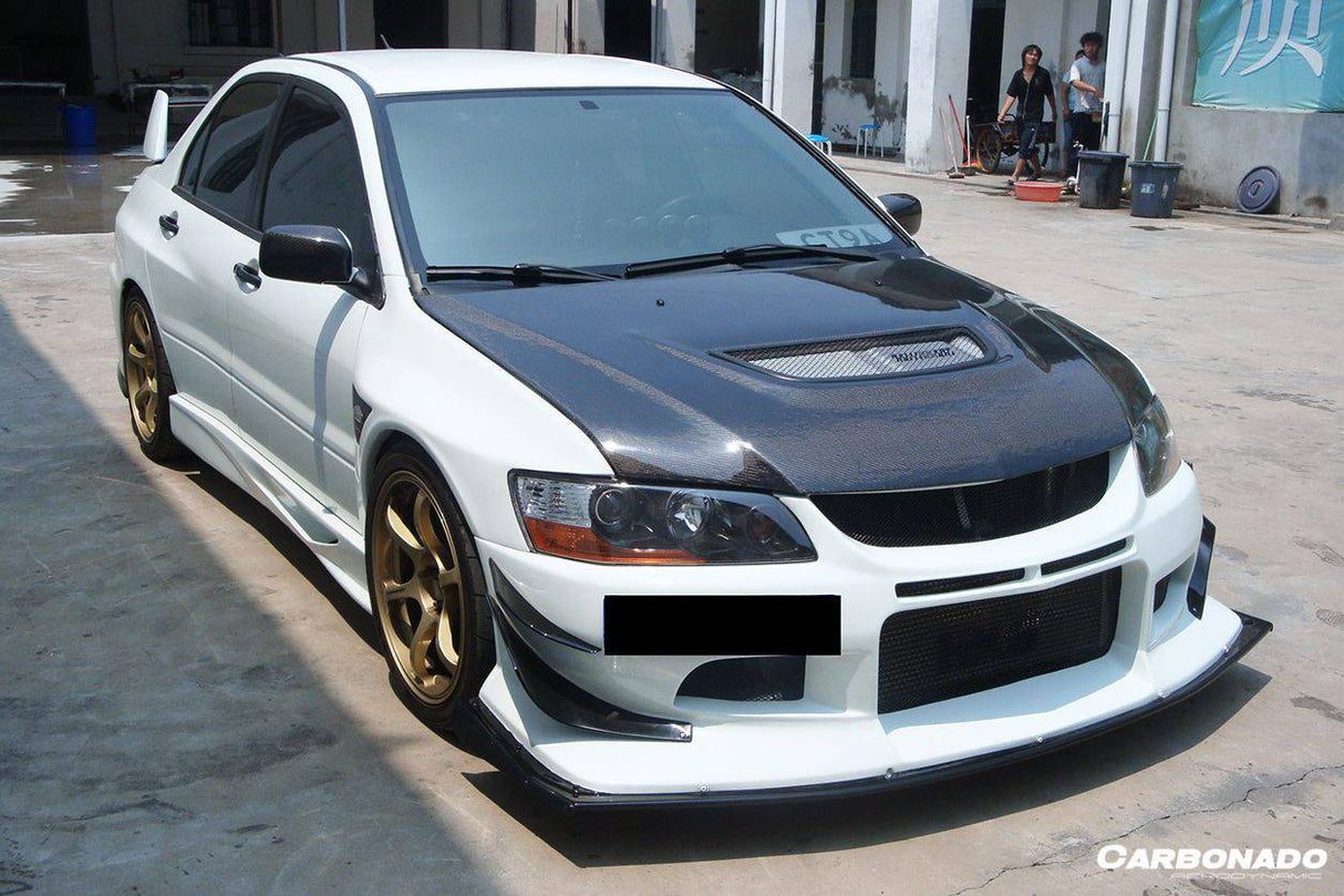 2003-2006 Mitsubishi Evo 7 & 8 & 9 OE Style Carbon Fiber Hood