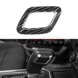 Shift Knob Chrome Trim Delete Carbon Fiber Cover For F150 2015-2020