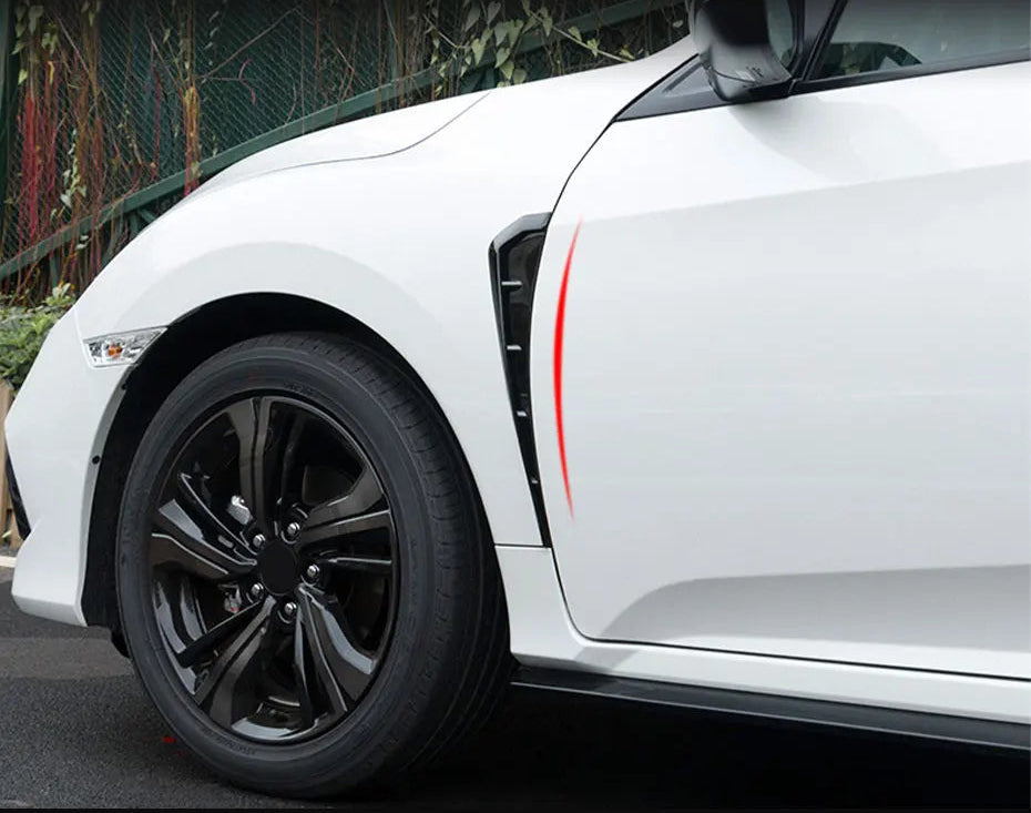 Universal Side Fender Vent Covers – Air Vent Wing Trim for Cars, SUVs & Trucks | Exterior Styling Upgrade (Pair)