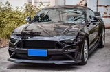 Front Hood Intake Vent Louvers & Fog Light Winglet Cover Trim for Ford Mustang 2018–2022 | Aggressive Front-End Styling Upgrade