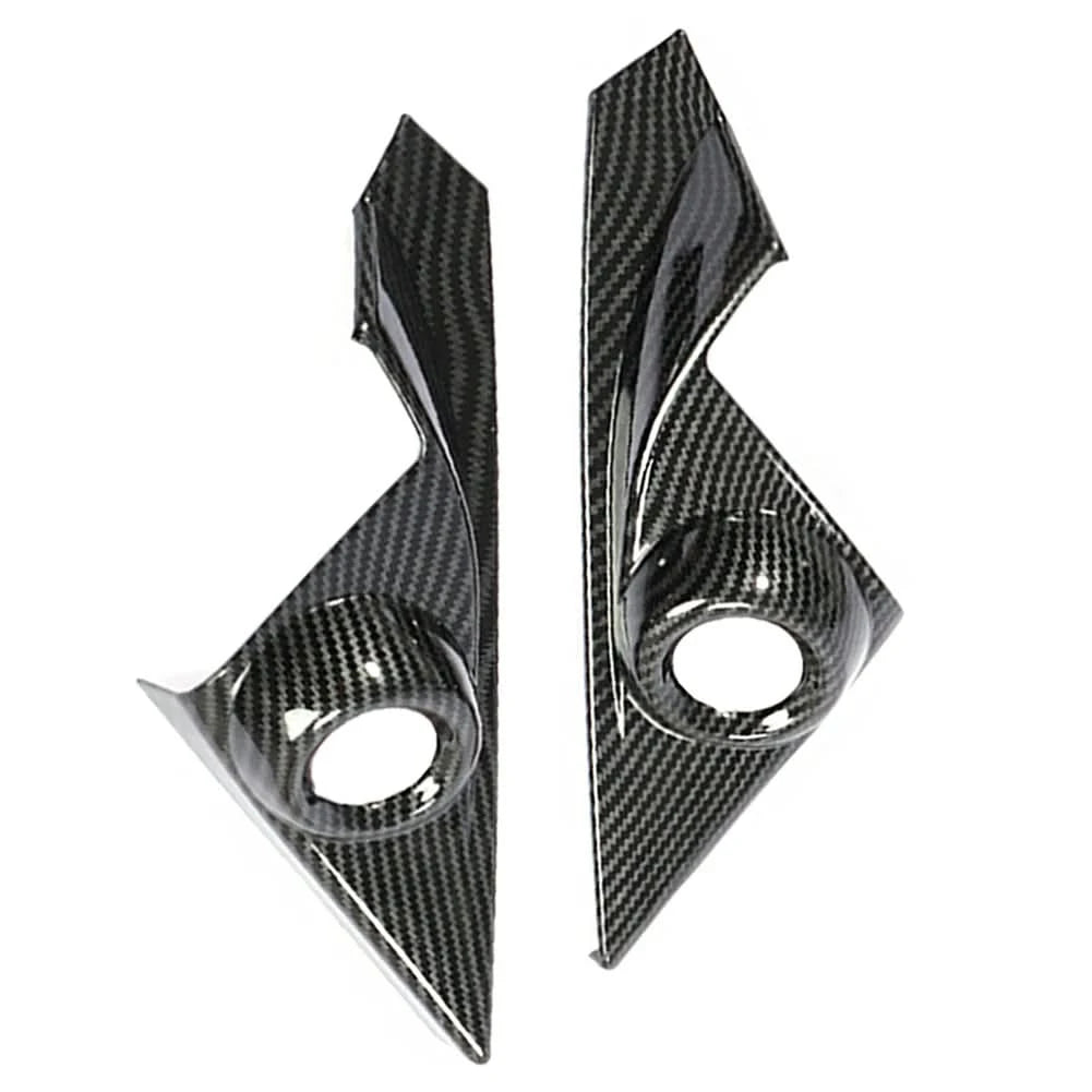 Carbon Fiber Grain A-Pillar Speaker Cover Trim for Honda Civic Sedan (2016–2019) | Front Door Interior Upgrade – 2PC Set