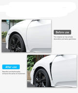 Universal Side Fender Vent Covers – Air Vent Wing Trim for Cars, SUVs & Trucks | Exterior Styling Upgrade (Pair)