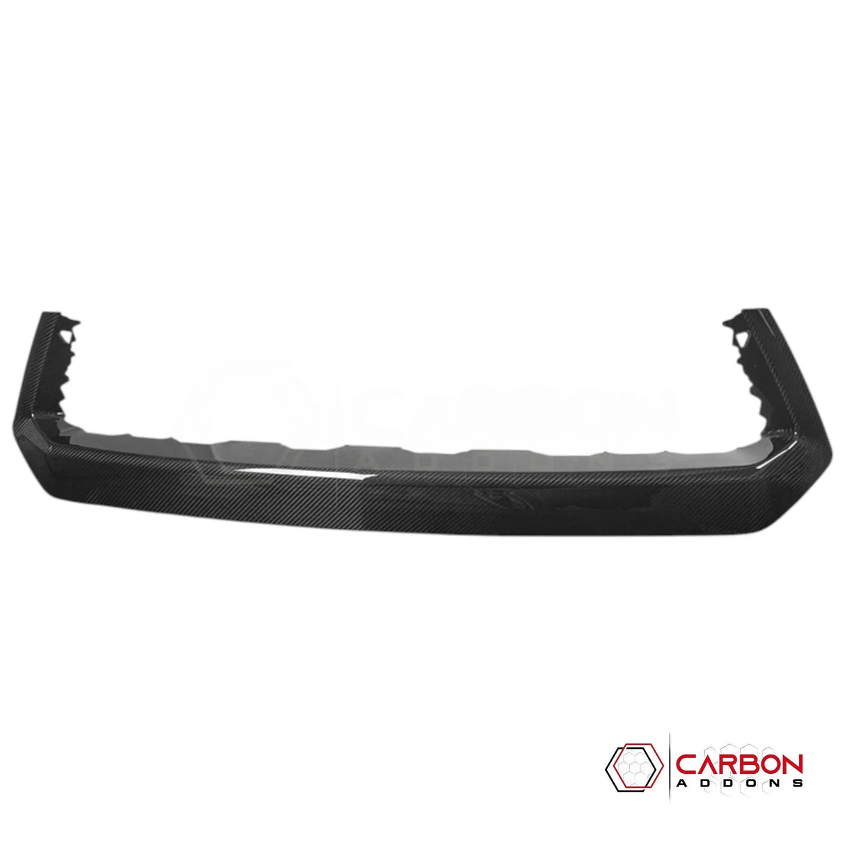 Real Carbon Fiber Front Bumper Upper Trim Covers for 2024+ Ford Mustang EcoBoost