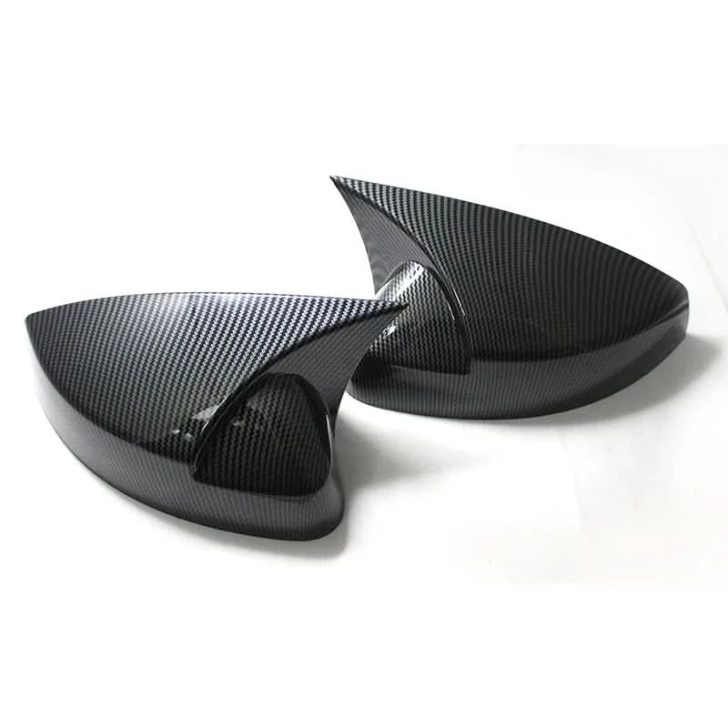 Carbon Fiber Pattern or Gloss Black Rearview Mirror Covers for Audi A3 / S3 / RS3 8V (2013–2019)