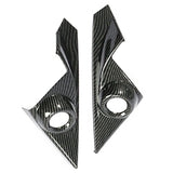 Carbon Fiber Grain A-Pillar Speaker Cover Trim for Honda Civic Sedan (2016–2019) | Front Door Interior Upgrade – 2PC Set