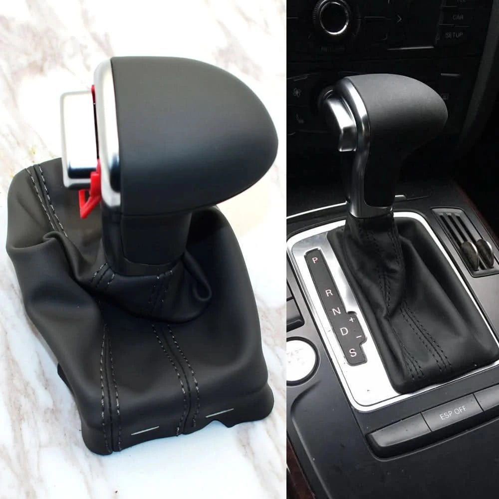 Automatic Gear Shift Knob & Leather Boot – Audi A4 B8 / A5 / Q5 (2008–2015)