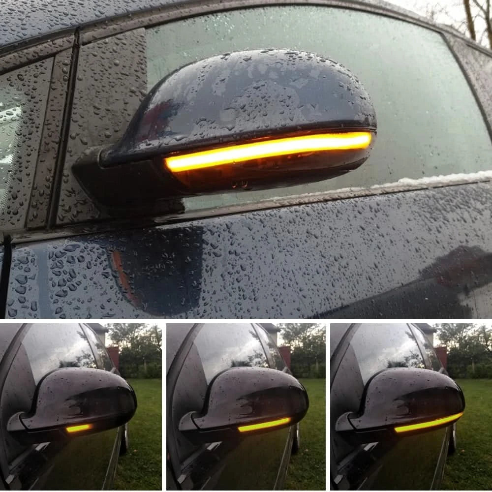 VW Golf MK5 / Jetta MK5 / Passat B5.5–B6 LED Dynamic Mirror Turn Signal Lights