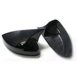 Carbon Fiber Pattern or Gloss Black Rearview Mirror Covers for Audi A3 / S3 / RS3 8V (2013–2019)