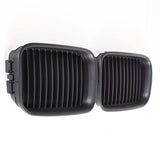 Matte Black Front Kidney Grille Set for BMW E36 1992-1996 – 318i / 325i Sport Hood Grilles