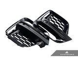 AutoTecknic Gloss Black Lower Grille Trim Set - G01 X3 | G02 X4 M40I Pre-LCI