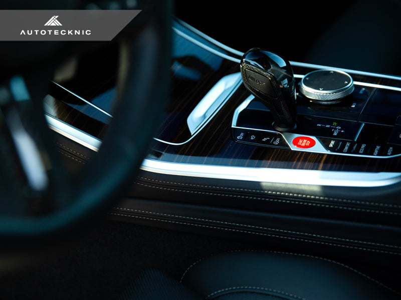 AutoTecknic Carbon Fiber Gear Selector Side Trims - G20 3-Series