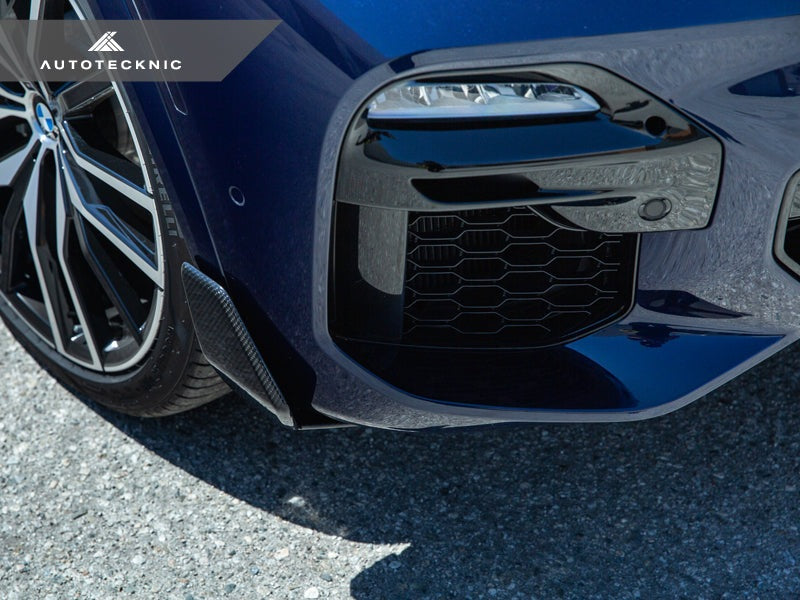 AutoTecknic Dry Carbon Front Winglet Splitters - G05 X5 M-Sport Pre-LCI