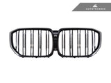 AutoTecknic Dual-Slats Gloss Black Front Grille - G05 X5 Pre-LCI