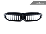 AutoTecknic Painted Glazing Black Front Grille - G20 3-Series Pre-LCI