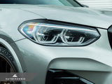AutoTecknic Carbon Fiber Headlight Trim Set - BMW F97 X3M / F98 X4M