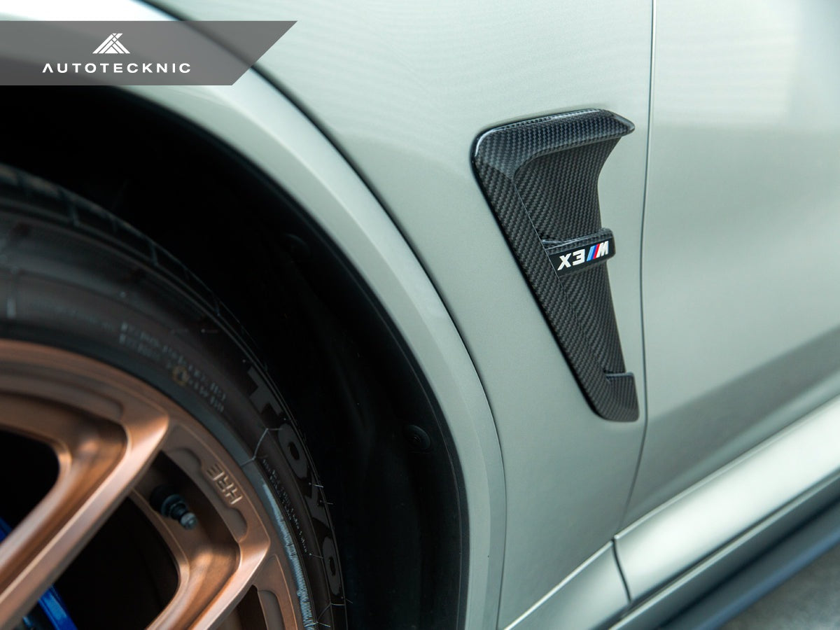 AutoTecknic Dry Carbon Fiber Fender Trim Set - F97 X3M | F98 X4M | G01 X3 | G02 X4