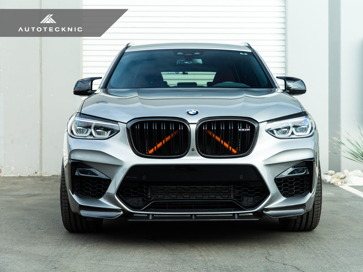 AutoTecknic Carbon Fiber Headlight Trim Set - G01 X3 | G02 X4