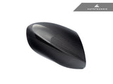 AutoTecknic Replacement Version II Dry Carbon Mirror Covers - BMW E9X M3 | E82 1M