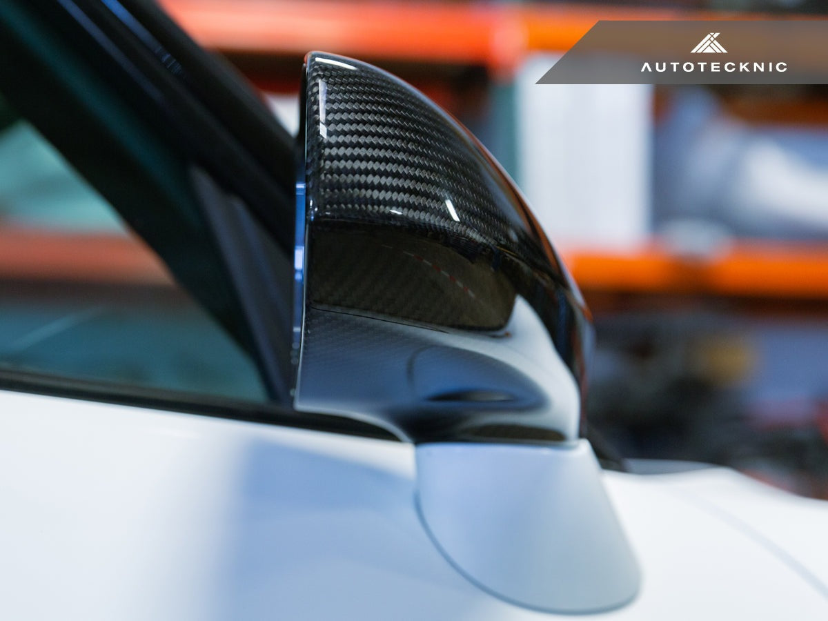 AutoTecknic Replacement Dry Carbon Mirror Covers - Honda S2000