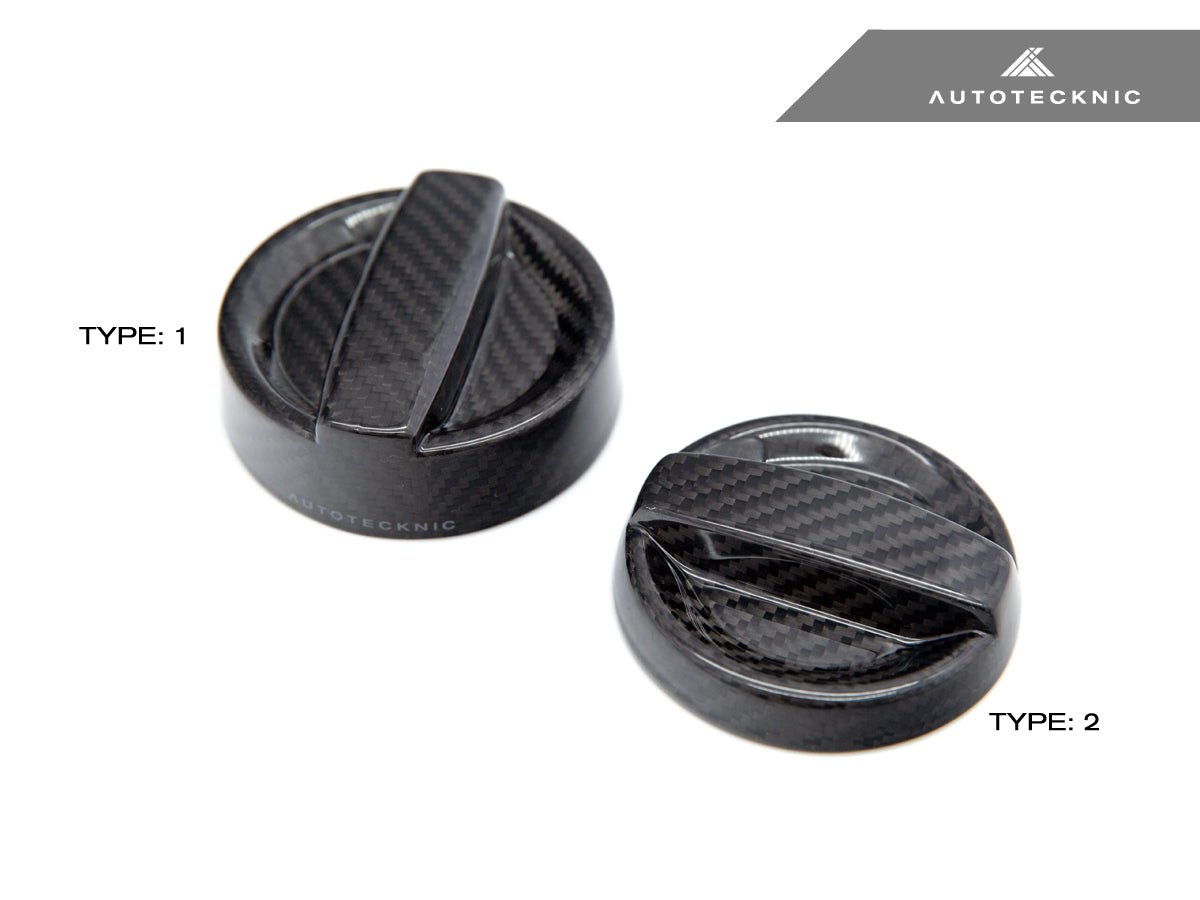 AutoTecknic Dry Carbon Competition Oil Cap Cover - E65/ E66 7-Series