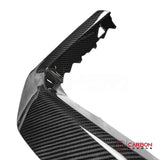 Real Carbon Fiber Front Bumper Upper Trim Covers for 2024+ Ford Mustang EcoBoost