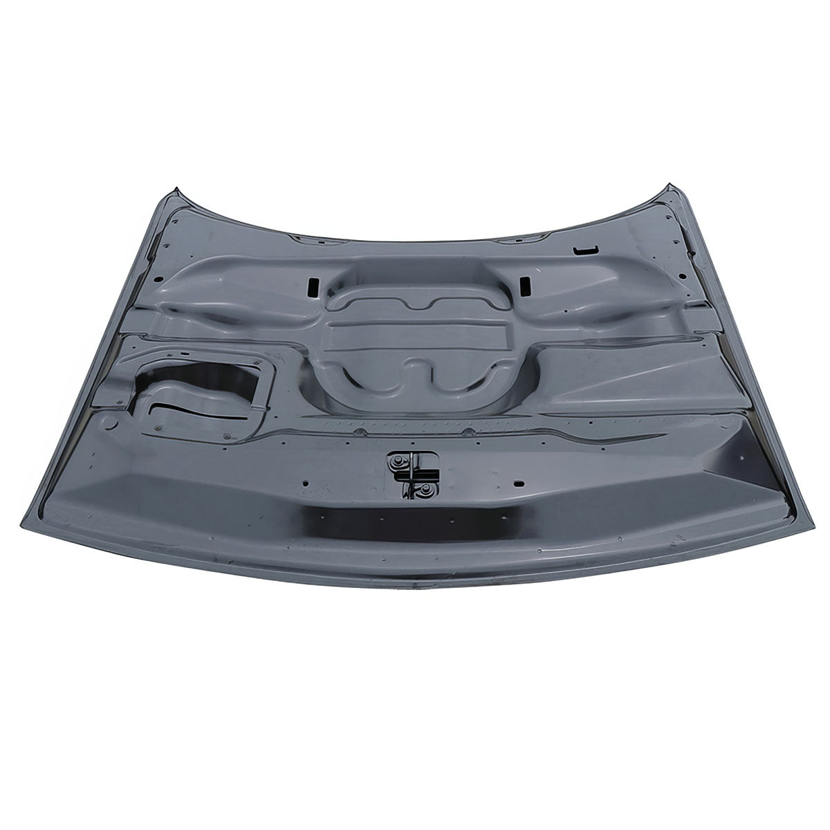 2008-2023 Dodge Challenger Hood Hellcat Style Aluminum Black Car Hood