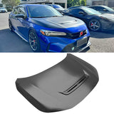 2022-2026 Honda Civic Type R Style Front Hood Vented Bonnet Iron