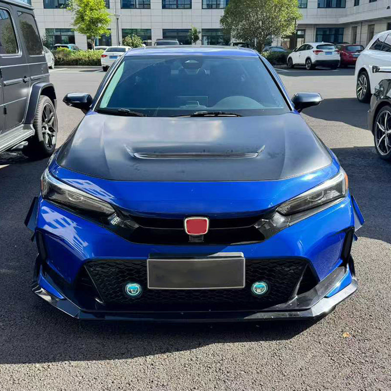 2022-2026 Honda Civic Type R Style Front Hood Vented Bonnet Iron