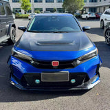 2022-2026 Honda Civic Type R Style Front Hood Vented Bonnet Iron