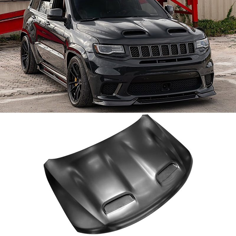 2011-2021 Jeep Grand Cherokee SRT Redeye Style Front Hood Aluminum