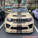2011-2021 Jeep Grand Cherokee SRT Redeye Style Front Hood Aluminum