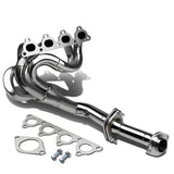 88-00 Honda Civic/Del Sol/CRX Drag Header +20HP Stainless Steel