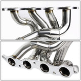 85-87 Toyota Corolla AE86 Tri Y Header Stainless Steel