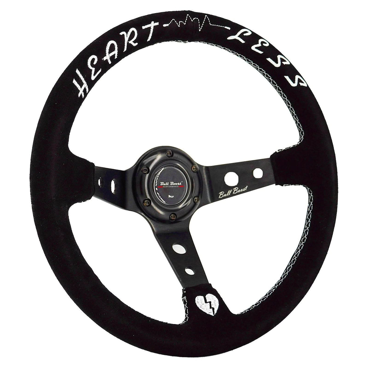 Universal Heartless Deep Dish 6-Bolt Steering Wheel | AFFILIATE