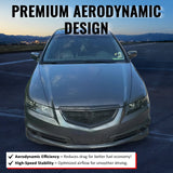 2004-2006 Acura TL Honeycomb Style Front Bumper Upper Grille w/ Frame Carbon Fiber Print ABS