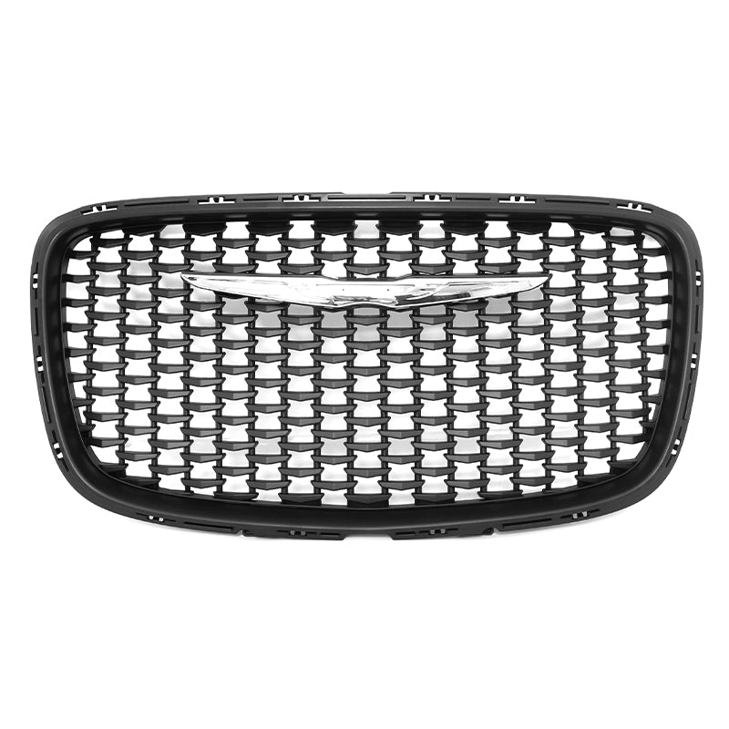 2015-2023 Chrysler 300 Matte Black 300S Sport Front Bumper Grille ABS