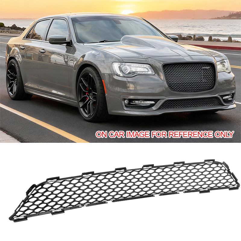 2015-2023 Chrysler 300 Gloss Black SRT Front Bumper Lower Grille PP