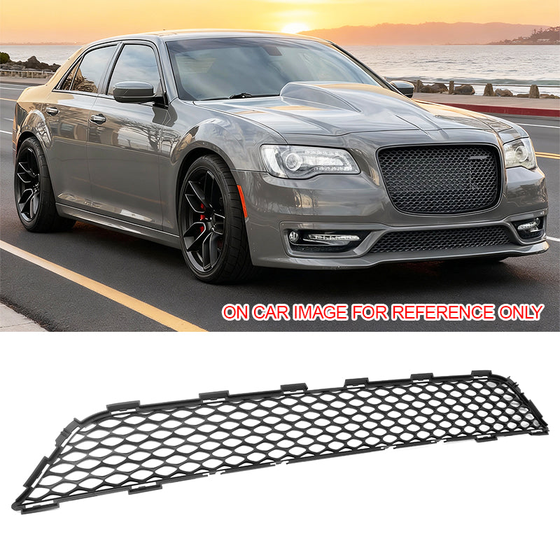 2015-2023 Chrysler 300 Matte Black SRT Front Bumper Lower Grille PP