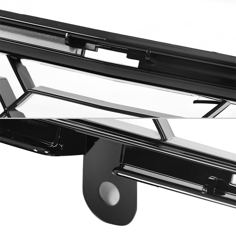 2014-2019 Chevy Corvette Gloss Black C7 Z06 Front Bumper Grille ABS