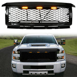 2015-2018 Chevy Silverado 2500 3500 Front Bumper Hood Mesh Grille