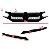 Spec-D Grill Honda Civic (2016-2018) Type-R or Si Style