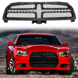 2012-2014 Dodge Charger SRT8 OE Style Unpainted Front Upper Grille ABS