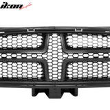 2012-2014 Dodge Charger SRT8 OE Style Unpainted Front Upper Grille ABS