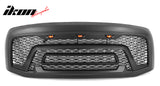 2006-2009 Dodge Ram 1500 2500 3500 Black Grille W/Signal Light