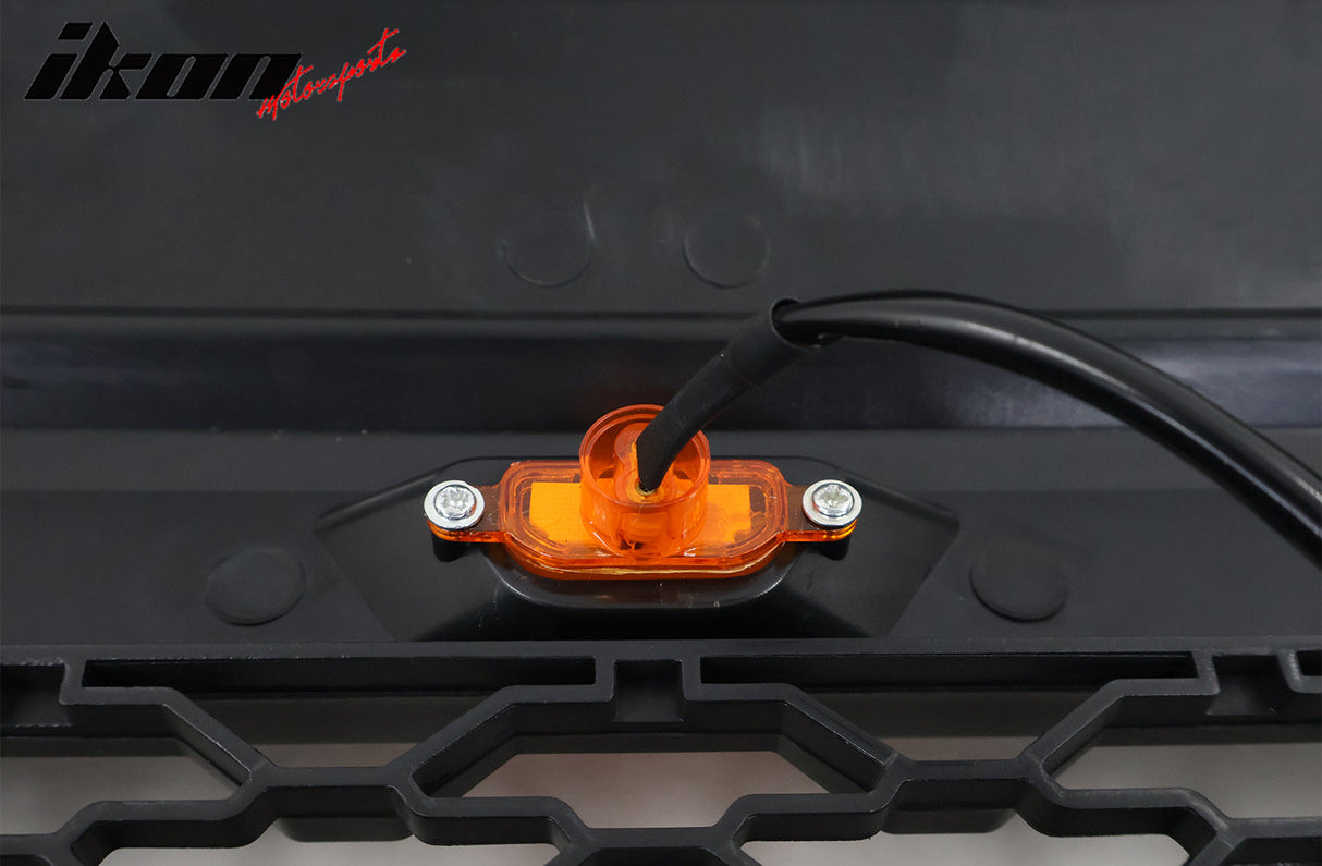 2006-2009 Dodge Ram 1500 2500 3500 Black Grille W/Signal Light