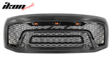 2006-2009 Dodge Ram 1500 2500 3500 Black Grille W/Signal Light